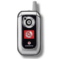 
Motorola V1050 supports frequency bands GSM and UMTS. Official announcement date is  first quarter 2005. Motorola V1050 has 16 MB of built-in memory. The main screen size is 2.2 inches, 33 