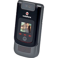 
Motorola V1100 supports frequency bands GSM and UMTS. Official announcement date is  March 2007. Motorola V1100 has 64 MB of built-in memory.
For Vodafone
