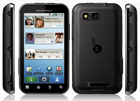 Motorola DEFY - description and parameters