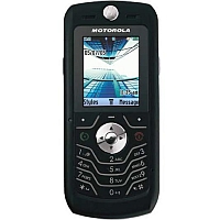 
Motorola L6 supports GSM frequency. Official announcement date is  first quarter 2005. Motorola L6 has 10 MB of built-in memory. The main screen size is 2.0 inches  with 128 x 160 pixels  r