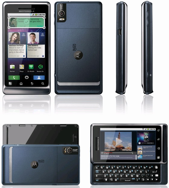 Motorola MILESTONE 2 - description and parameters