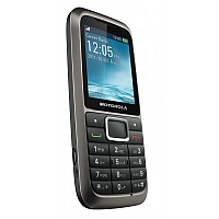 
Motorola WX306 supports GSM frequency. Official announcement date is  December 2011. Motorola WX306 has 50 MB of built-in memory. The main screen size is 2.0 inches  with 176 x 220 pixels  