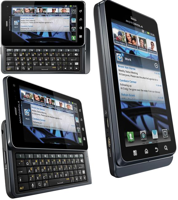 Motorola MILESTONE 3 XT860 - description and parameters