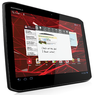 Motorola XOOM 2 3G MZ616 - description and parameters