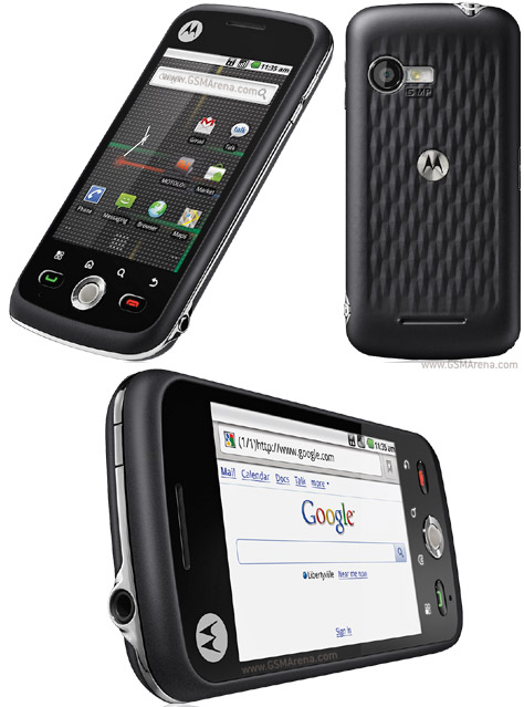 Motorola Quench XT5 XT502 - description and parameters