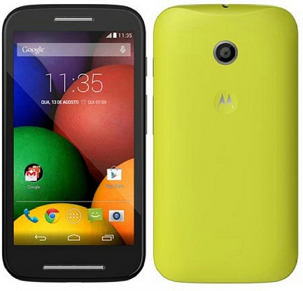 Motorola Moto E Dual SIM - description and parameters