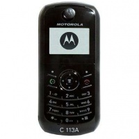 
Motorola C113a supports GSM frequency. Official announcement date is  third quarter 2005.