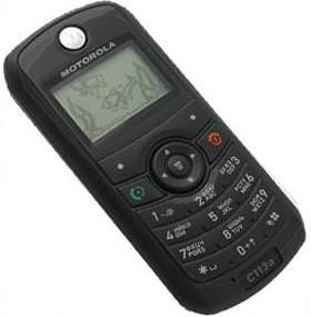 Motorola C113a - description and parameters