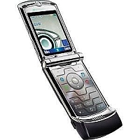 
Motorola RAZR V3 supports GSM frequency. Official announcement date is  third quarter 2004. Motorola RAZR V3 has 5.5 MB of built-in memory. The main screen size is 2.2 inches  with 176 x 22