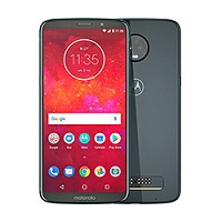 
Motorola Moto Z3 Play supports frequency bands GSM ,  HSPA ,  LTE. Official announcement date is  June 2018. The device is working on an Android 8.1 (Oreo) with a Octa-core 1.8 GHz Kryo 260