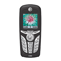 
Motorola C390 supports GSM frequency. Official announcement date is  fouth quarter 2004. Motorola C390 has 1.8 MB of built-in memory.