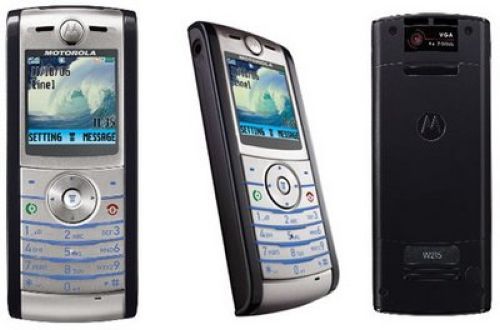 Motorola W215 - description and parameters