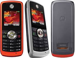 Motorola W230 - description and parameters