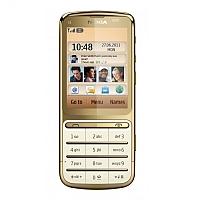 
Nokia C3-01 Gold Edition supports frequency bands GSM and HSPA. Official announcement date is  August 2011. The device uses a 1 GHz Central processing unit. Nokia C3-01 Gold Edition has 140