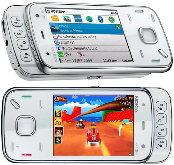 Nokia N86 8MP - description and parameters
