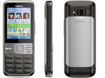Nokia C5 - description and parameters