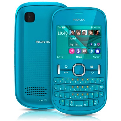 Nokia Asha 201 - description and parameters