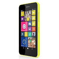 
Nokia Lumia 630 Dual SIM supports frequency bands GSM and HSPA. Official announcement date is  April 2014. The device is working on an Microsoft Windows Phone 8.1 with a Quad-core 1.2 GHz C