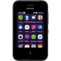 
Nokia Asha 230 supports GSM frequency. Official announcement date is  February 2014. Operating system used in this device is a Nokia Asha software platform 1.1.1 actualized v1.4. Nokia Asha