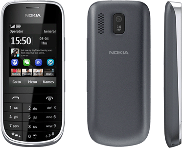 Nokia Asha 203 - description and parameters