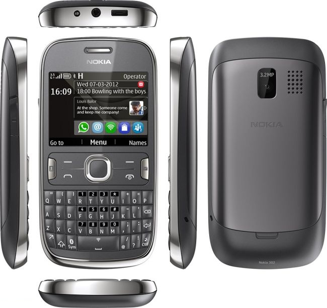 Nokia Asha 302 - description and parameters