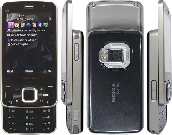 Nokia N96 - description and parameters