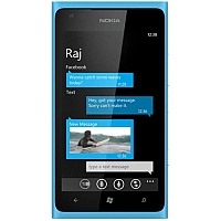 
Nokia Lumia 900 supports frequency bands GSM and HSPA. Official announcement date is  February 2012. The device is working on an Microsoft Windows Phone 7.5 Mango with a 1.4 GHz Scorpion pr