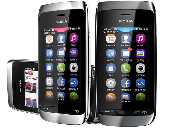 Nokia Asha 308 - description and parameters