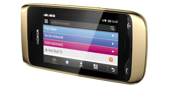 Nokia Asha 308 - description and parameters