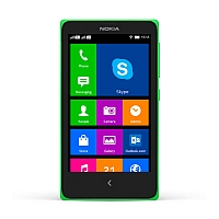 
Nokia X supports frequency bands GSM and HSPA. Official announcement date is  February 2014. The device is working on an Android OS, v4.1.2 (Jelly Bean) with a Dual-core 1 GHz Cortex-A5 pro