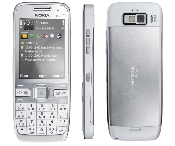 Nokia E55 - description and parameters