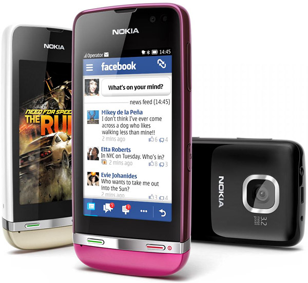 Nokia Asha 311 - description and parameters