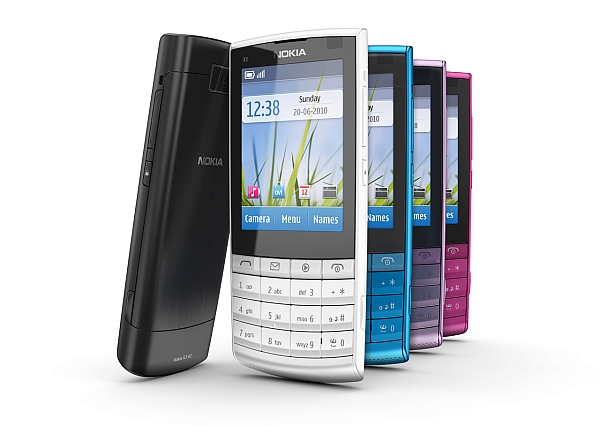 Nokia X3 Touch and Type S - description and parameters
