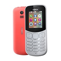 
Nokia 130 (2017) supports GSM frequency. Official announcement date is  July 2017. Nokia 130 (2017) has 8 MB of internal memory. The main screen size is 1.8 inches  with 120 x 160 pixels  r