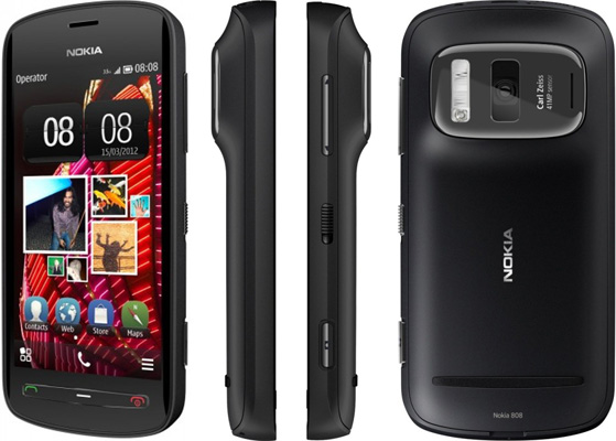 Nokia 808 PureView - description and parameters