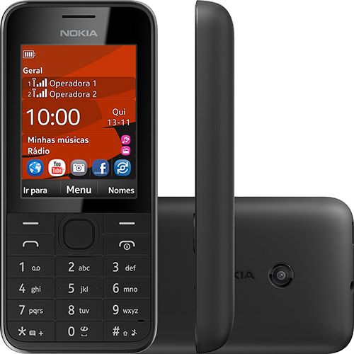 Nokia 208 - description and parameters
