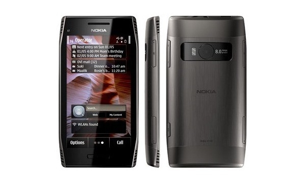 Nokia X7-00 - description and parameters