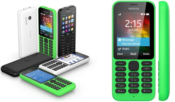 Nokia 215 - description and parameters