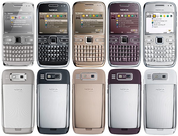 Nokia E72 - description and parameters