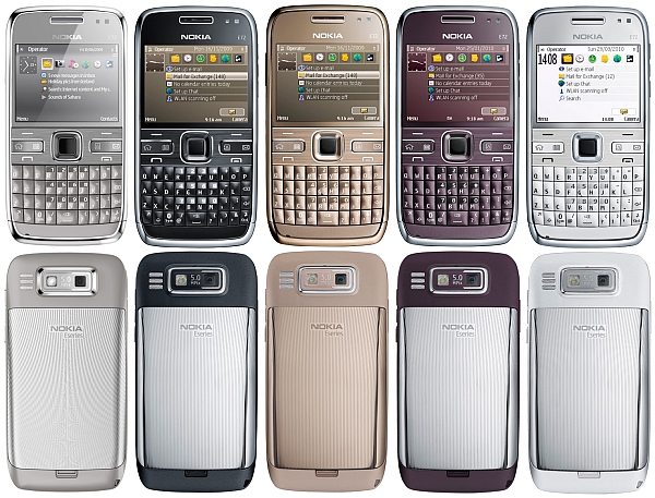 Nokia E72 E720 - description and parameters