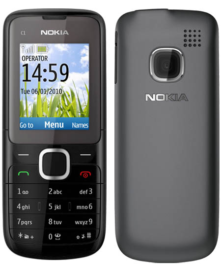 Nokia C1-01 - description and parameters
