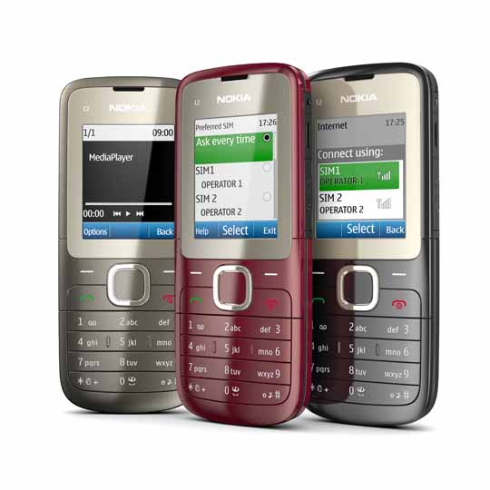 Nokia C2-00 - description and parameters