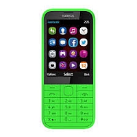 
Nokia 225 supports GSM frequency. Official announcement date is  April 2014. The main screen size is 2.8 inches  with 240 x 320 pixels  resolution. It has a 143  ppi pixel density. The scre