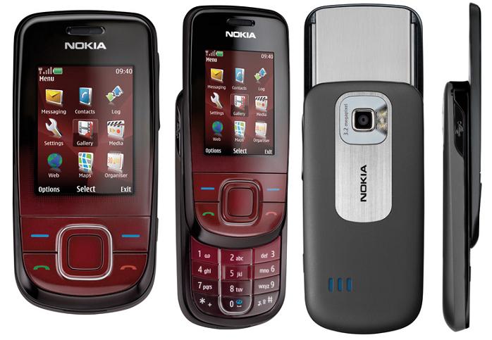 Nokia 3600 slide - description and parameters