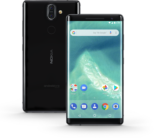 Nokia 8 Sirocco TA-1005 - description and parameters