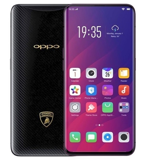 Oppo Find X Lamborghini - description and parameters