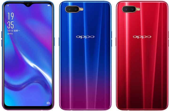 Oppo K1 - description and parameters