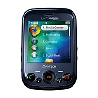 
Pantech Jest supports CDMA frequency. Official announcement date is  June 2010. Pantech Jest has 975 MB of built-in memory. The main screen size is 2.6 inches  with 320 x 320 pixels  resolu