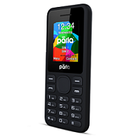 
Parla Minu P124 supports GSM frequency. Official announcement date is  November 2015. Parla Minu P124 has 4 MB of internal memory. The main screen size is 1.8 inches  with 128 x 160 pixels 