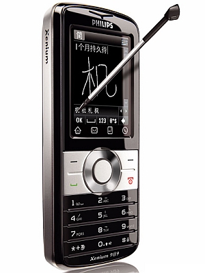 Philips Xenium 9@9v - description and parameters